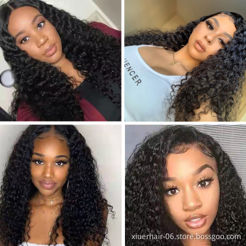 Deep Wave Hairstyles,100% Durable Remy Human Hair Brazilian Hot Sale 18 Inch Weave ,virgin Cuticle Aligned Hair